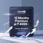 Linkedin Career Premium 12 Months at just 4999 rupees